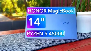 Обзор HONOR MagicBook 14 на AMD RYZEN 5 4500U 2020 года - ЛУЧШИЙ для многих!