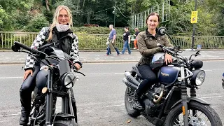 Girls Motorbike Trip To MATLOCK