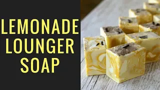 Lemonade Lounger soap making | FuturePrimitive Soap Co.