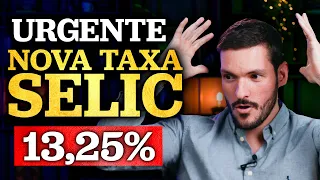 URGENTE! TAXA SELIC CAIU PARA 13,25% | BOLSA DE VALORES VAI SUBIR?
