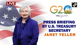 Press Briefing by U.S. Treasury Secretary Janet Yellen ahead of G20 in Delhi | India |