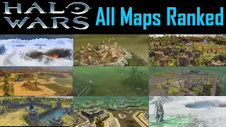 All Halo Wars Maps Ranking and Breakdown