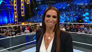 Stephanie McMahon Opens SmackDown After Vince McMahon's Shocking Retirement - WWE Smackdown 7/22/22