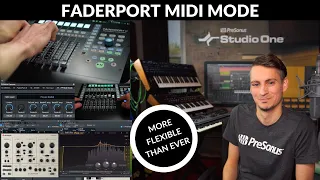 All about the NEW Faderport MIDI Mode! (Faderport 8 & 16)