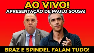 AO VIVO! APRESENTAÇÃO DE PAULO SOUSA NO FLAMENGO!