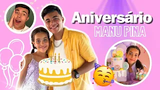 Vlog indo no aniversário de Manu Pina - Estevão Filipe