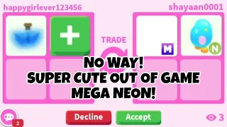 😱😛HUGE WIN! I GOT A SUPER CUTE OUT OF GAME MEGA NEON For FLY POTION+OFFERED FOR CUTE NEON DOTTY EGG!
