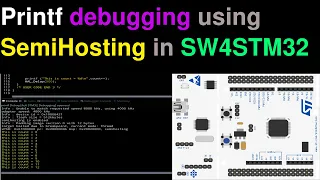 Printf Debugging using Semihosting in STM32 || SW4STM || Live variable change