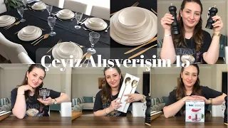 ÇEYİZ ALIŞVERİŞİM 15 | MİSAFİR YEMEK TAKIMIM ✨ H&M HOME, KARACA, MADAME COCO, FAKİR, ENGLISH HOME