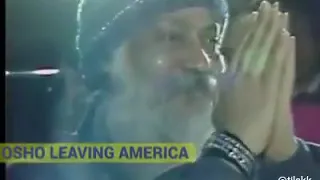 Osho leaving america