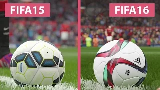 FIFA 15 vs. FIFA 16 Graphics Comparison captured on PS4