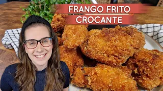 O MELHOR FRANGO FRITO, SUPER CROCANTE E DELICIOSO