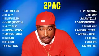 2Pac Top Of The Music Hits 2024   Most Popular Hits Playlist