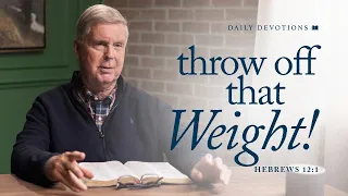 Throw Off That Weight! │ Hebrews 12:1 | Pastor Jim Cymbala | The Brooklyn Tabernacle