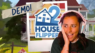 NEW HOUSE FLIPPER! First Look at the House Flipper 2 Demo!