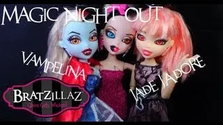 Bratzillaz Magic Night Out Vampelina & Jade dolls! (Spring 2013 Review)