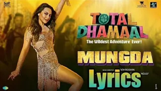 Total dhamaal song mungda lyrics 2019