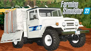 EXCESSO DE PESO NA TOYOTA BANDEIRANTE | Os Guri | Farming Simulator 22 - EP 4