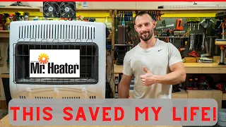 How I Made It Through The Buffalo Blizzard 2022 With No Power - Mr. Heater Natural Gas Heater