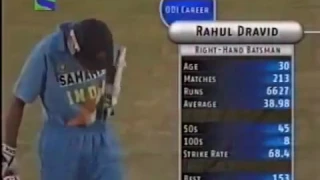 Rahul dravid fastest fifty