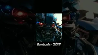 barricade🚓 1986-2017 #short #edit #transformers #barricade