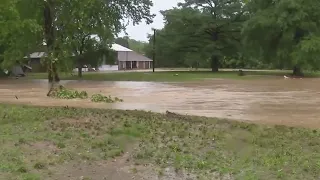 High water in Polk County