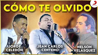 Como Te Olvido, Jorge Celedón, Jean Carlos Centeno & Nelson Velásquez - Video En Vivo