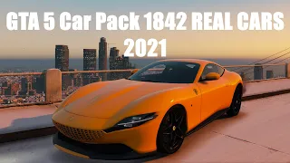 GTA 5 Car Pack 1842 REAL CARS 2021