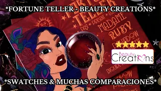 PALETA FORTUNE TELLER DE BEAUTY CREATIONS💕✨ SWATCHES & MUCHAS COMPARACIONES💖 | ALEXA'S CHRONICLES 🎀