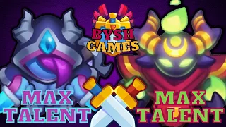 MAX TALENT Demon Hunter VS MAX TALENT Cultist - Rush Royale