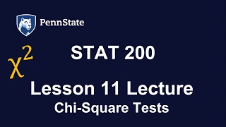 STAT 200 Lesson 11 Lecture