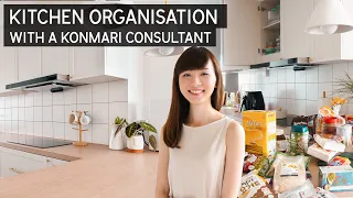 HDB Kitchen Organization with a KonMari Consultant | Kitchen Planning, Declutter & Tidying Tips