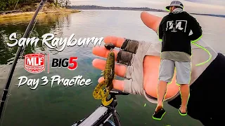 Cracking the Code on Sam Rayburn Reservoir - Bass Fishing Sam Rayburn -Day 3 of Practice MLF Big5