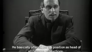 Fritz Lang and Goebbels