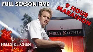 What else could you do in 9 hours anyway? Full Season 5 Hell's Kitchen Marathon