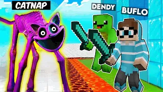 CATNAP MONSTER vs SICHERSTE BASE in Minecraft!