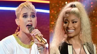 Katy Perry & Nicki Minaj Close Out 2017 MTV VMAs With "Swish Swish" Performance