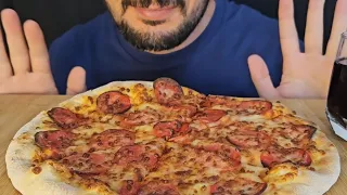 ASMR PEPPERONI PIZZA - EATING SOUNDS NO TALKING
