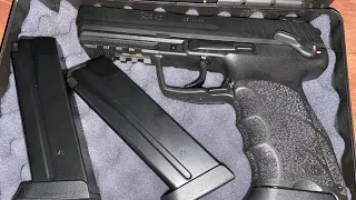 HK45 Unboxing: .45 ACP - XS Night Sights and Four Mags!