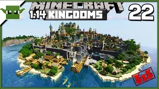 Minecraft 1.14 Medieval Island Kingdom Lets Build S2E22 - Last Details