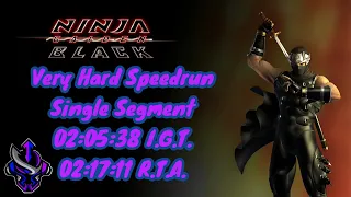 Ninja Gaiden Black - Very Hard Speedrun 02:05:38 IGT / 02:17:11 RTA