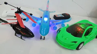 Radio control airbus a386 and rc car।transparent 3d lights airbus a380,airplane,3d lights helicopter