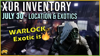 Destiny 2 - Where is Xur - July 30th - Xur Location & Inventory - Destiny 2 - Tower - Telesto