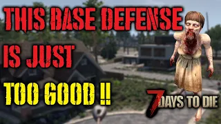 7 Days to Die Alpha 21 Base defence made easy!!