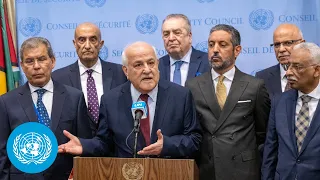 Palestine on Security Council's Adoption of Gaza Ceasefire Resolution | United Nations