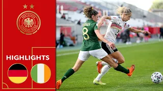 Germany vs. Ireland 3-0 | Highlights | Women's Euro Qualifier