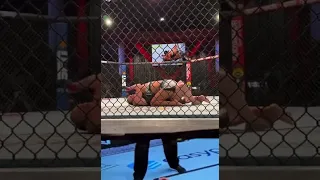 Front row at ufc apex in Las Vegas