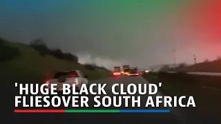 'Huge black cloud' flies over South Africa | ABS-CBN News