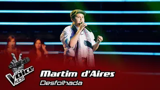 Martim d'Aires - "Desfolhada" | Prova Cega | The Voice Kids