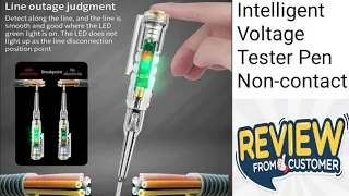 Intelligent Voltage Tester Pen Non-contact | Induction Digital Power Detector Pencil Electric